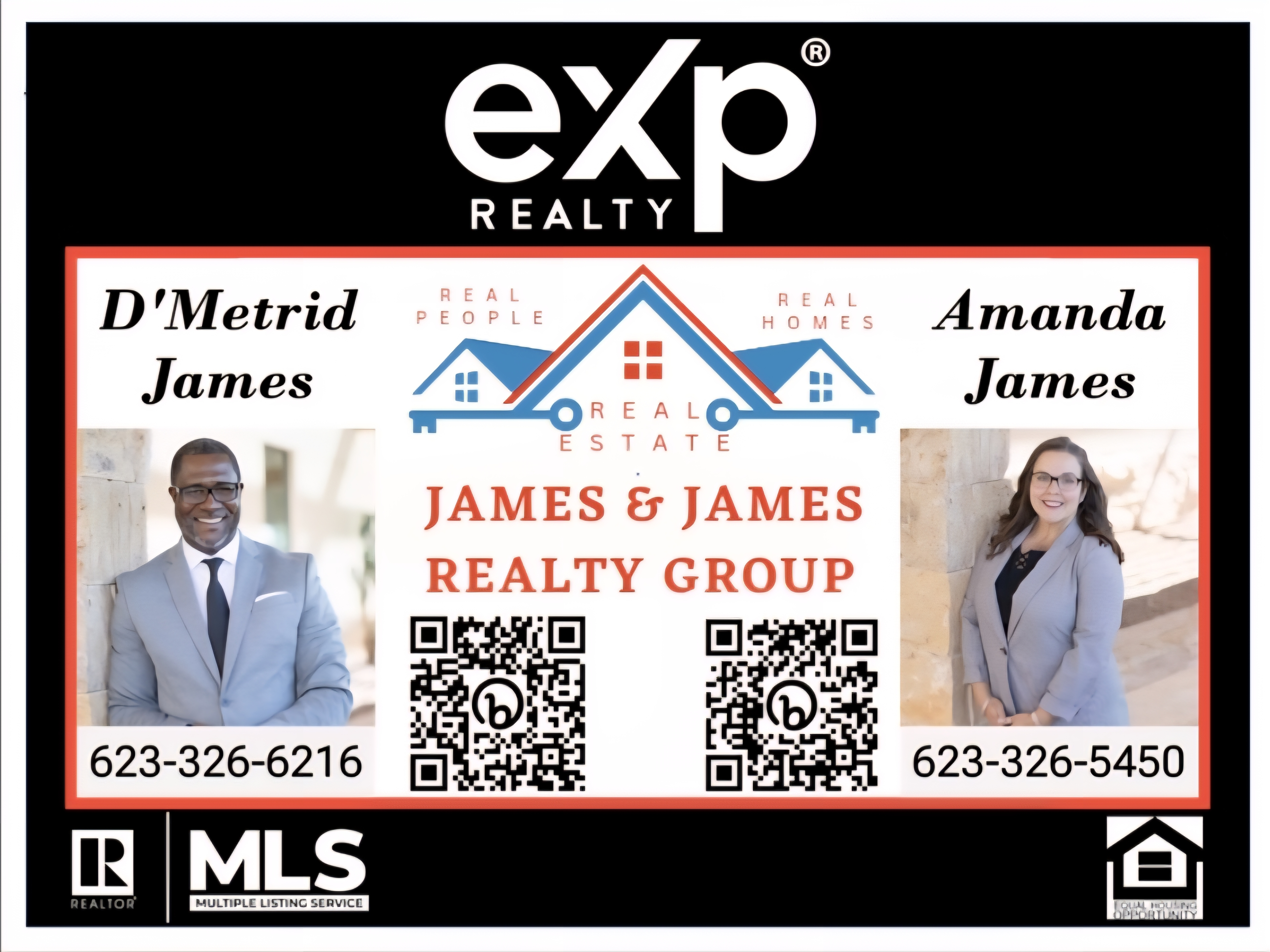 James & James Realty Group sign